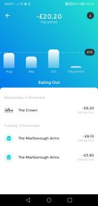 screenshot of Emma budgeting app - snoop vs emma