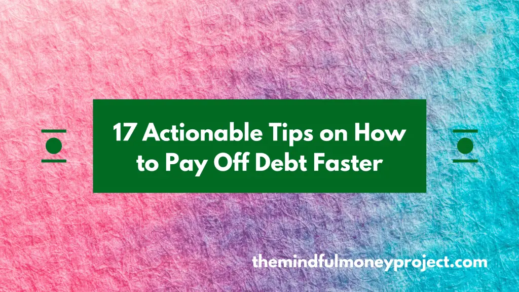 tips on how to pay off debt faster - headline banner