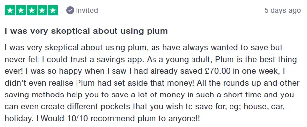 plum positive review 2