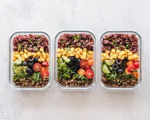 image of meal prep
